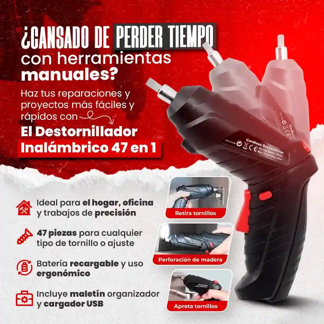 Destornillador Smart inalámbrico